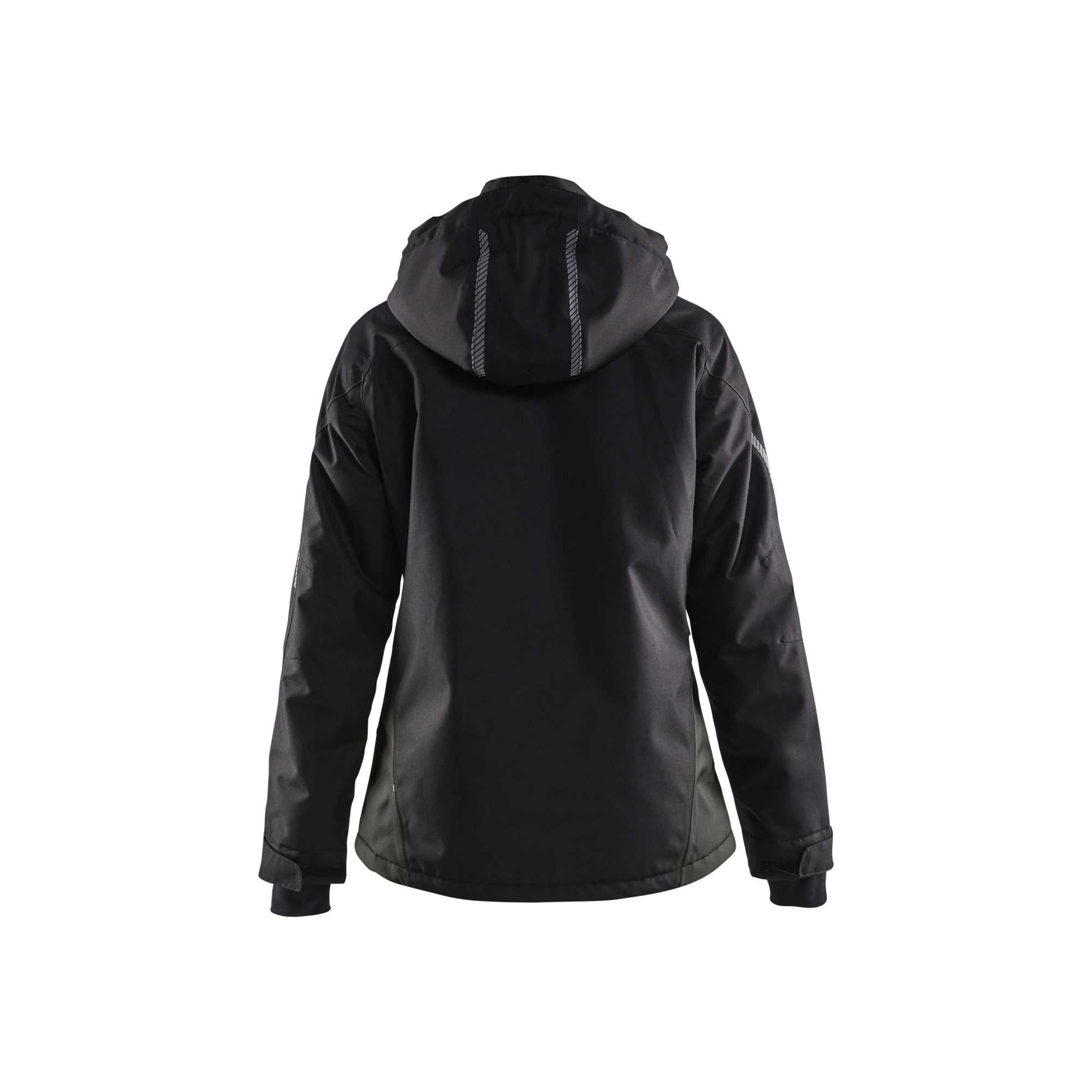 BLAKLADER 49721977 Women's Lightweight lined Winter Jacket Hi Vis Reflective Work Jacket WOMEN - Waterproof